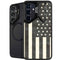 Black & White USA Flag Galaxy S24 Plus Kickstand Case